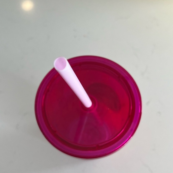 Starbucks 2022 Floral Summer Tumbler Soft Touch Pink/Orange Cup 16 oz - Picture 3 of 6